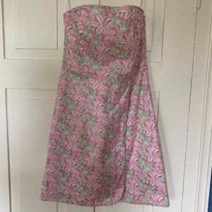 Womens  Vintage Vineyard Vines Strapless mini dress